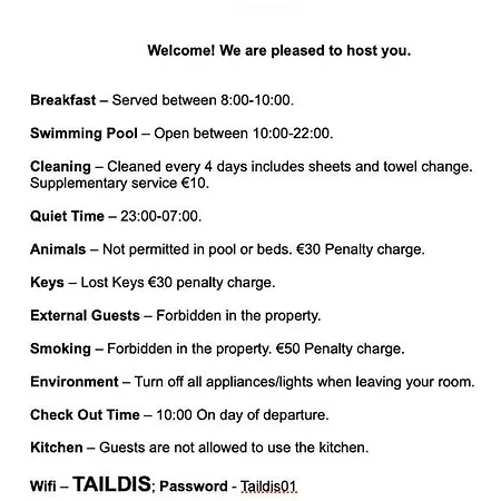Ta Ildis Bed & Breakfast *